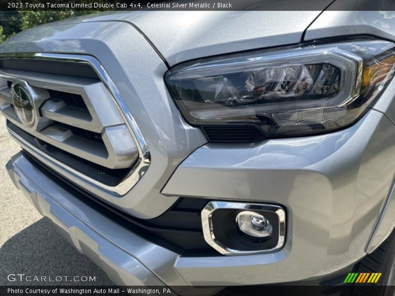 Celestial Silver Metallic / Black 2023 Toyota Tacoma Limited Double Cab 4x4