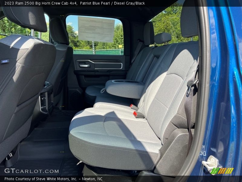 Patriot Blue Pearl / Diesel Gray/Black 2023 Ram 2500 Big Horn Crew Cab 4x4