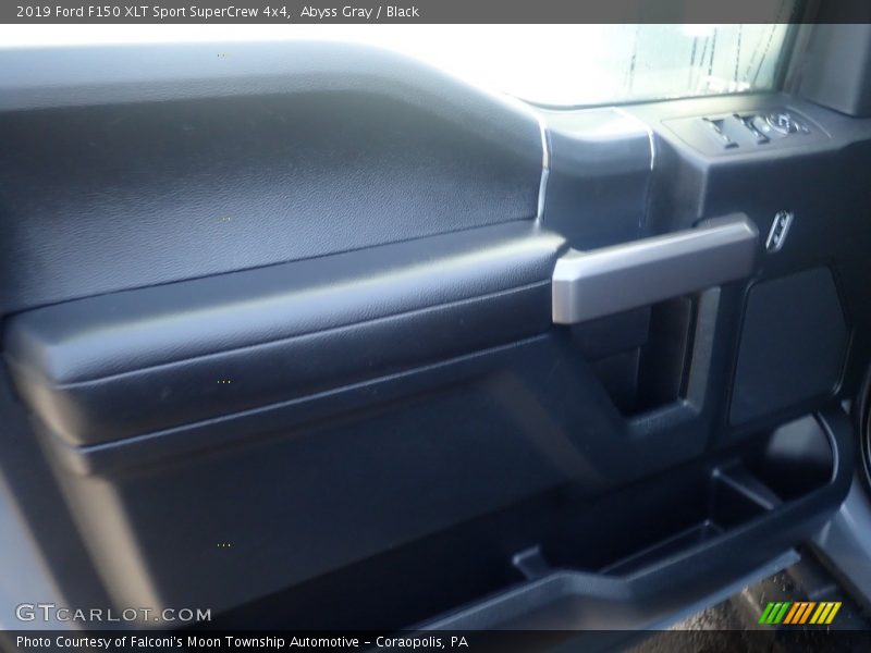 Abyss Gray / Black 2019 Ford F150 XLT Sport SuperCrew 4x4