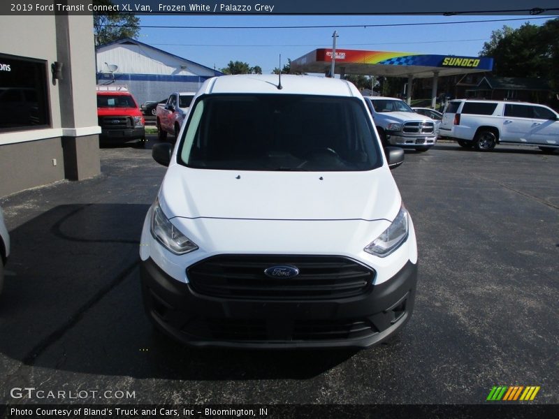 Frozen White / Palazzo Grey 2019 Ford Transit Connect XL Van