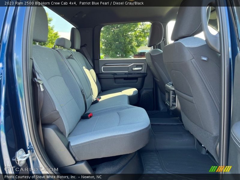 Patriot Blue Pearl / Diesel Gray/Black 2023 Ram 2500 Big Horn Crew Cab 4x4