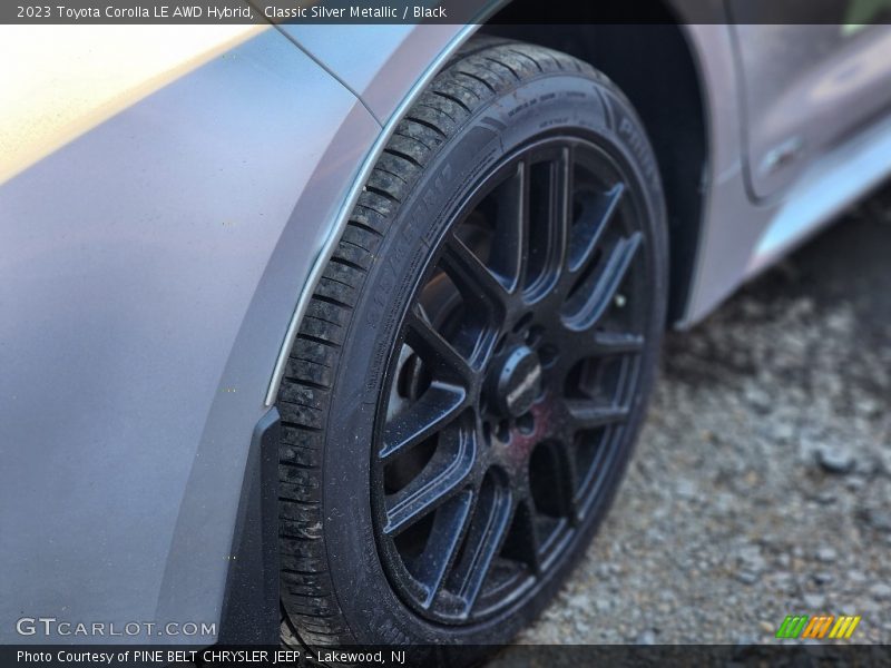 Classic Silver Metallic / Black 2023 Toyota Corolla LE AWD Hybrid