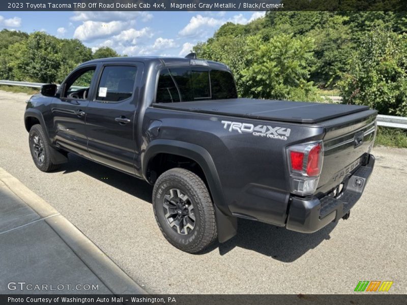 Magnetic Gray Metallic / Black/Cement 2023 Toyota Tacoma TRD Off Road Double Cab 4x4