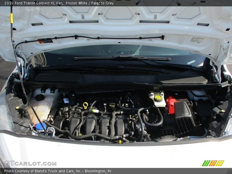 Frozen White / Palazzo Grey 2019 Ford Transit Connect XL Van