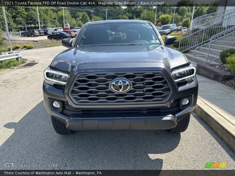 Magnetic Gray Metallic / Black/Cement 2023 Toyota Tacoma TRD Off Road Double Cab 4x4