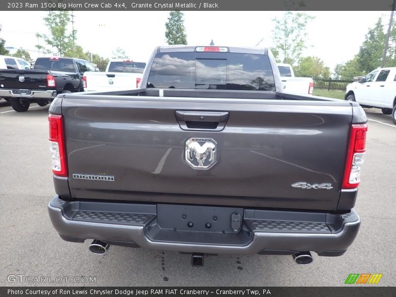 Granite Crystal Metallic / Black 2023 Ram 1500 Big Horn Crew Cab 4x4