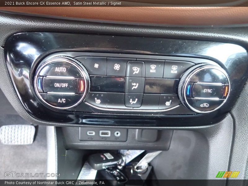 Satin Steel Metallic / Signet 2021 Buick Encore GX Essence AWD