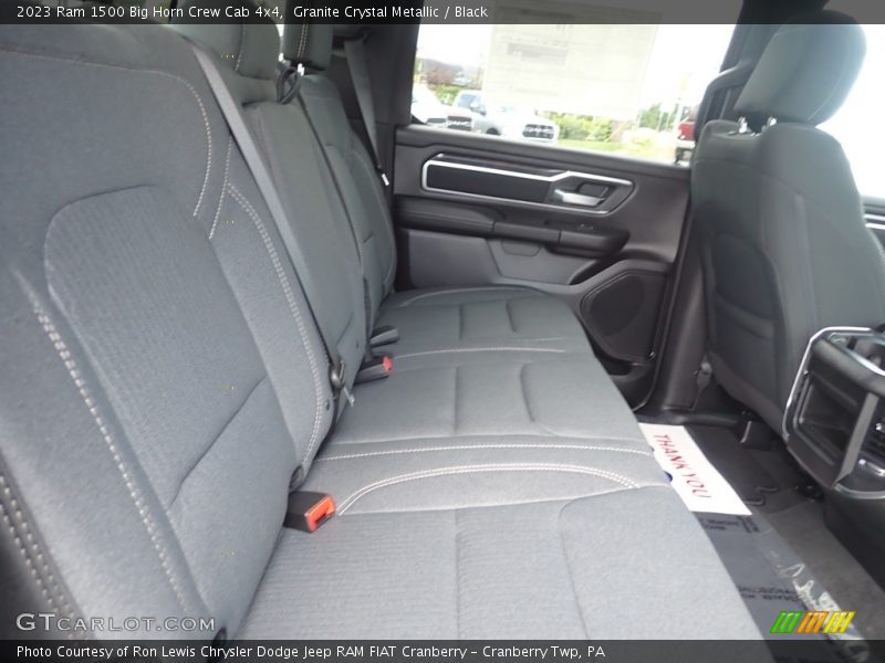 Granite Crystal Metallic / Black 2023 Ram 1500 Big Horn Crew Cab 4x4