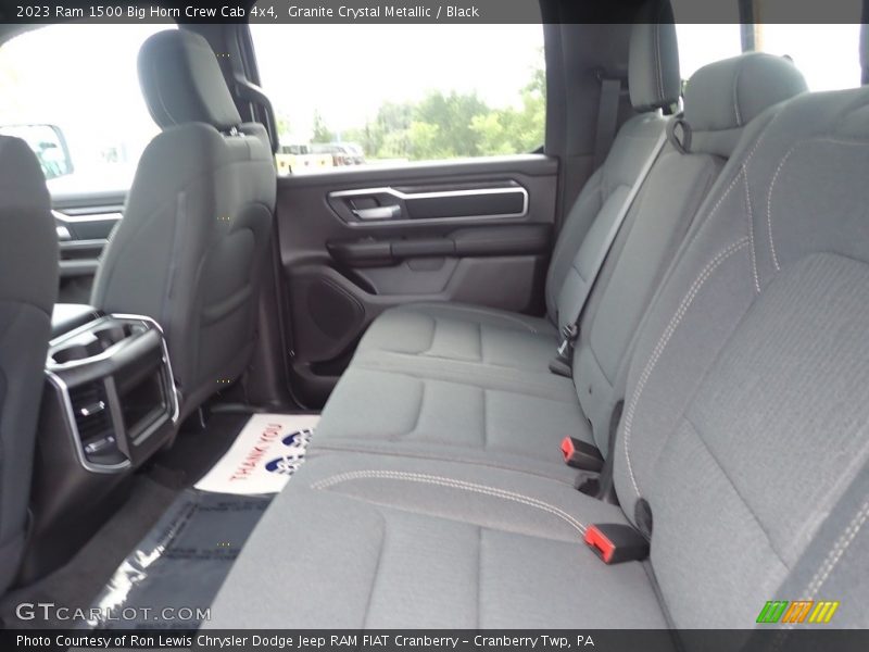 Granite Crystal Metallic / Black 2023 Ram 1500 Big Horn Crew Cab 4x4