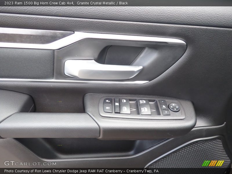 Granite Crystal Metallic / Black 2023 Ram 1500 Big Horn Crew Cab 4x4