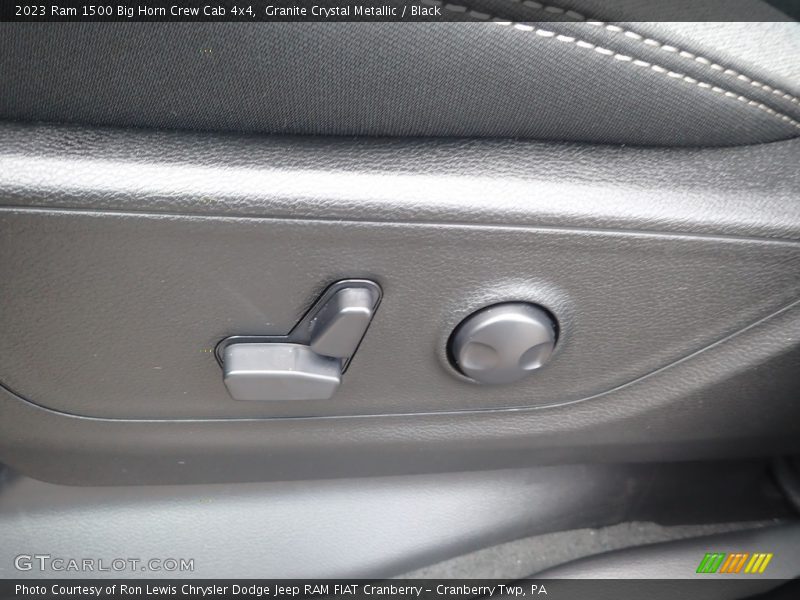 Granite Crystal Metallic / Black 2023 Ram 1500 Big Horn Crew Cab 4x4