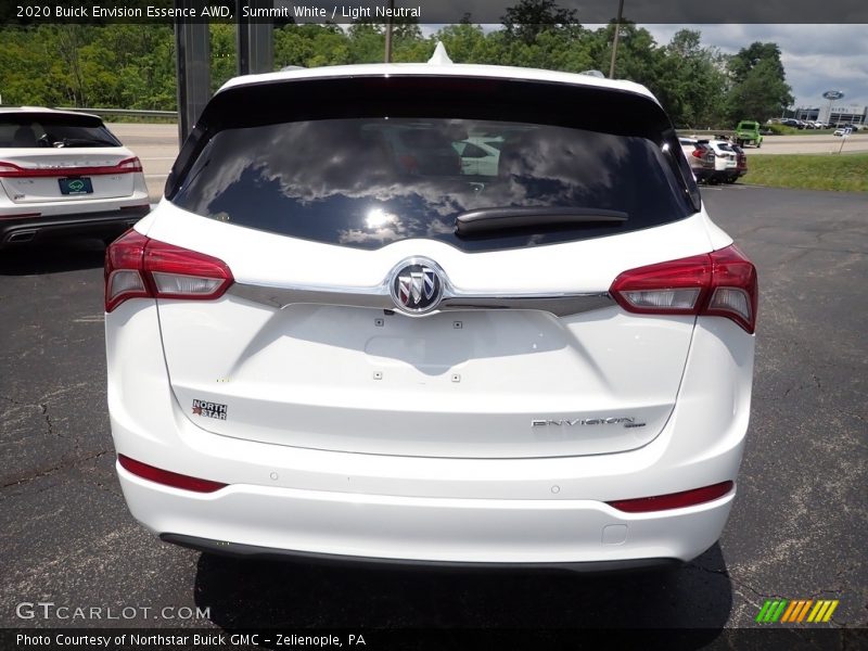 Summit White / Light Neutral 2020 Buick Envision Essence AWD