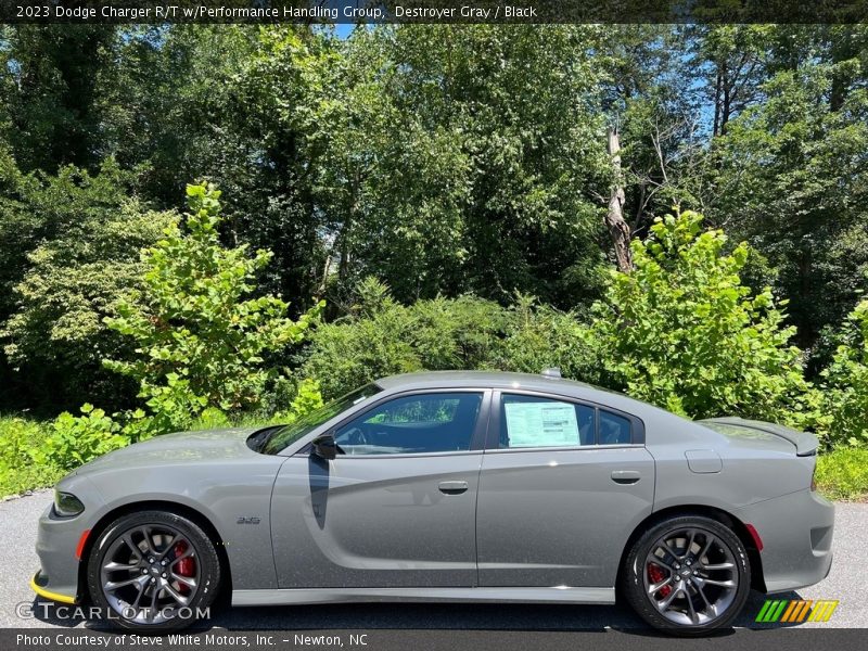 Destroyer Gray / Black 2023 Dodge Charger R/T w/Performance Handling Group