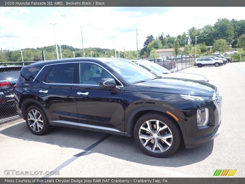 Becketts Black / Black 2020 Hyundai Palisade SEL AWD