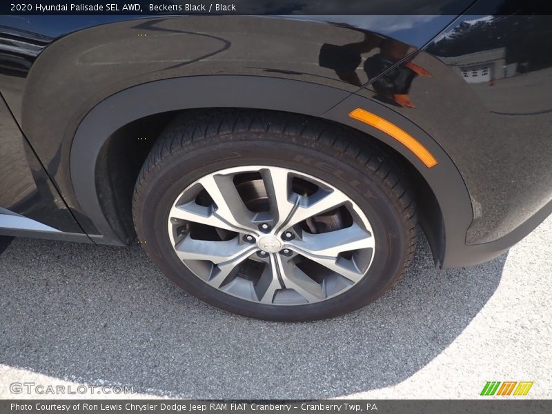 Becketts Black / Black 2020 Hyundai Palisade SEL AWD