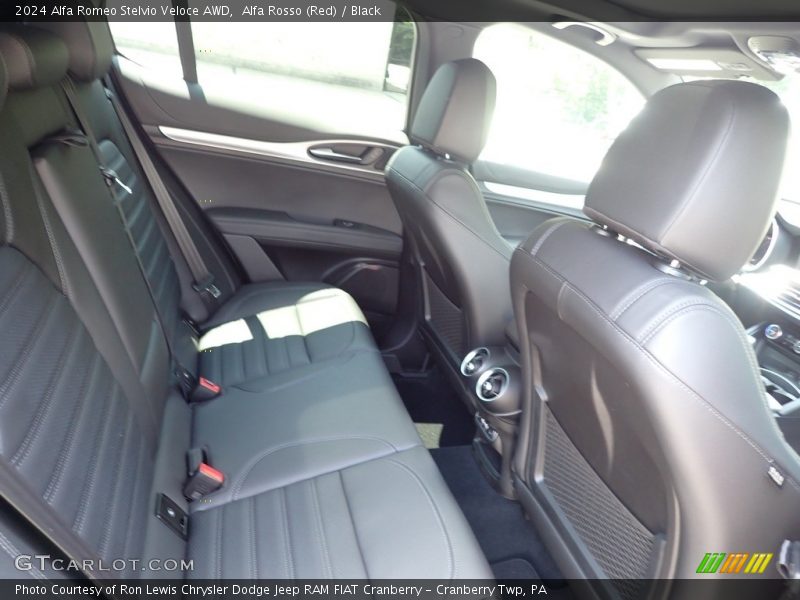 Alfa Rosso (Red) / Black 2024 Alfa Romeo Stelvio Veloce AWD