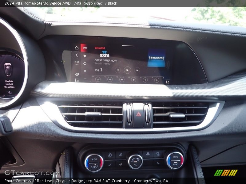 Alfa Rosso (Red) / Black 2024 Alfa Romeo Stelvio Veloce AWD