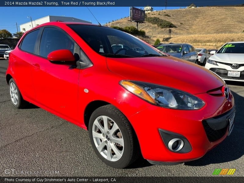True Red / Touring Black/Red 2014 Mazda Mazda2 Touring