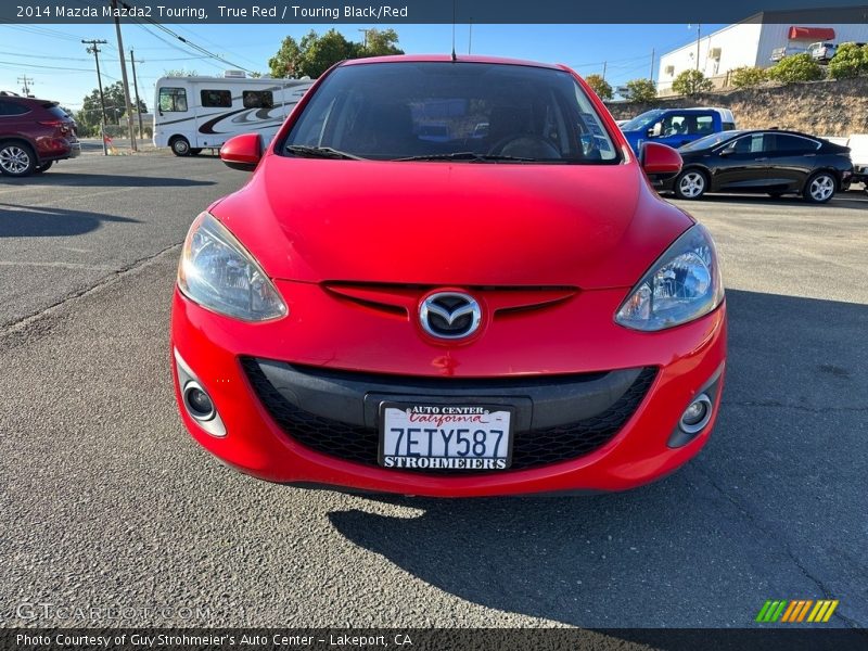 True Red / Touring Black/Red 2014 Mazda Mazda2 Touring