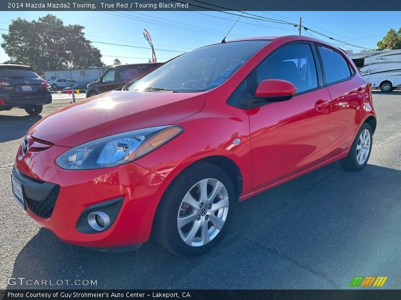 True Red / Touring Black/Red 2014 Mazda Mazda2 Touring