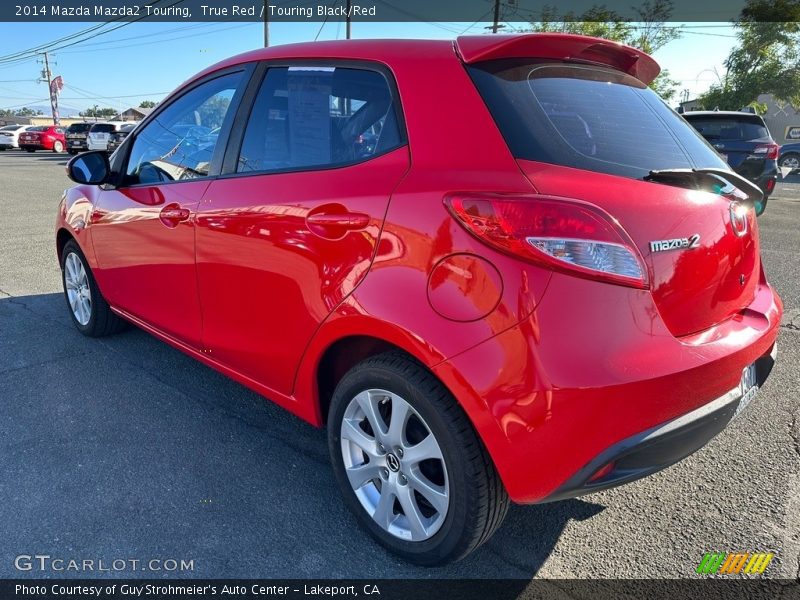 True Red / Touring Black/Red 2014 Mazda Mazda2 Touring