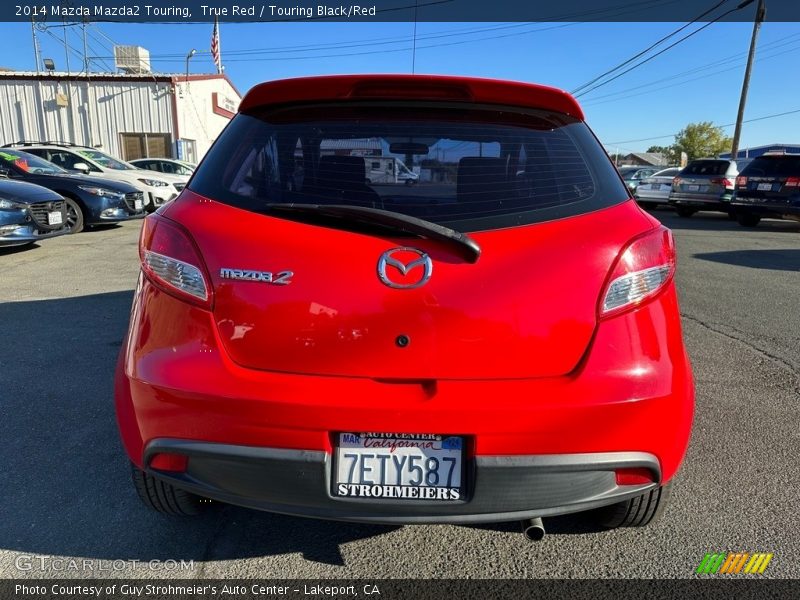 True Red / Touring Black/Red 2014 Mazda Mazda2 Touring