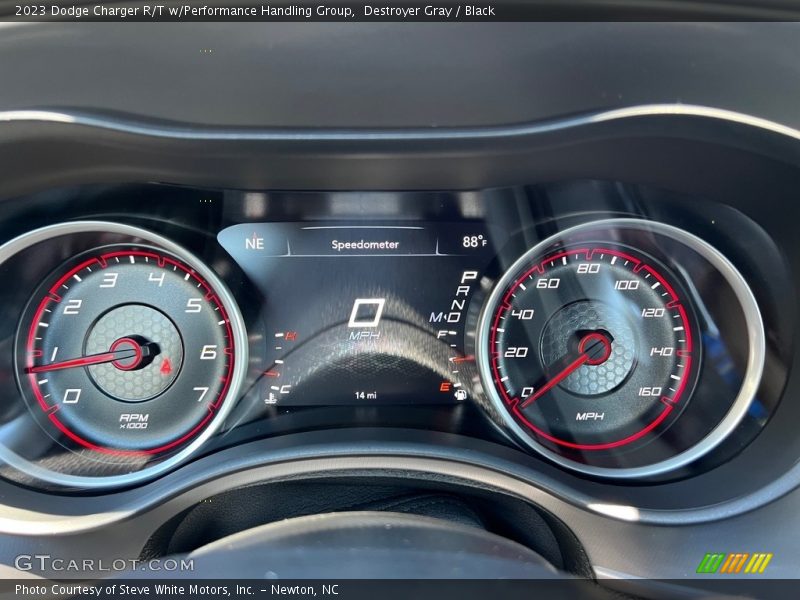 Destroyer Gray / Black 2023 Dodge Charger R/T w/Performance Handling Group