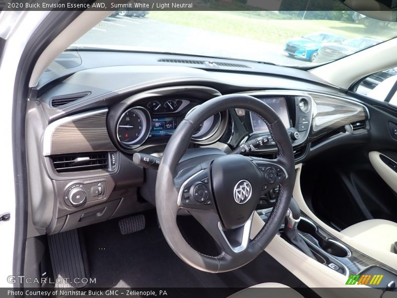 Summit White / Light Neutral 2020 Buick Envision Essence AWD