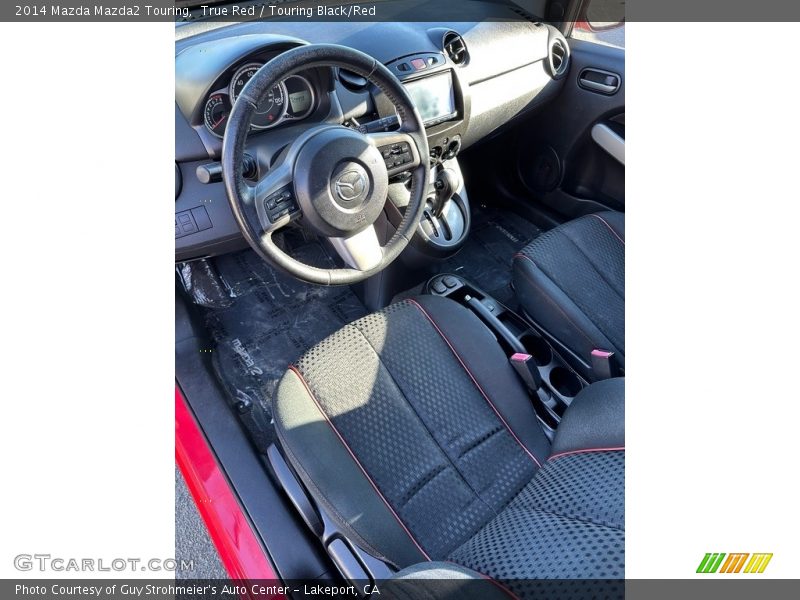 True Red / Touring Black/Red 2014 Mazda Mazda2 Touring