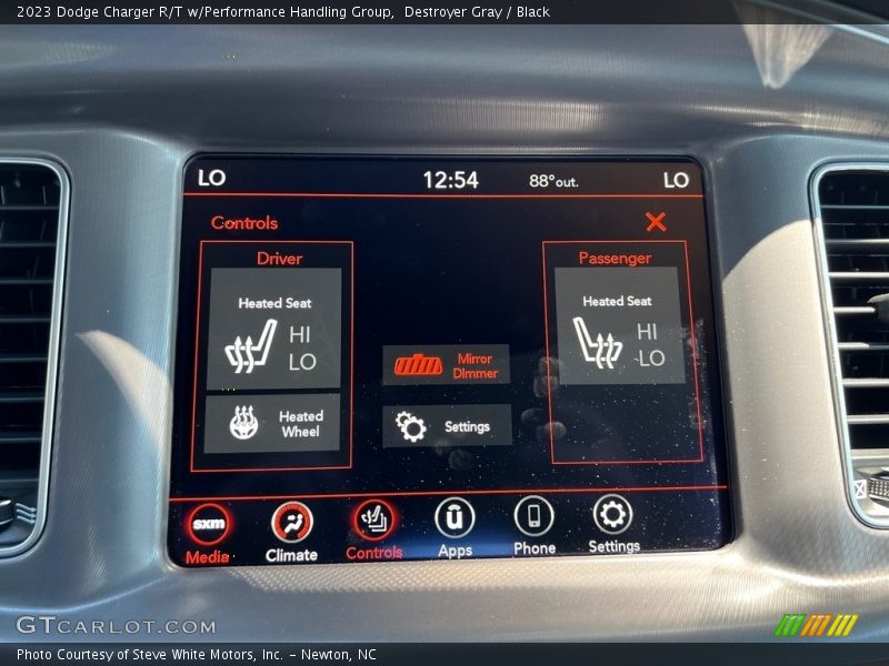 Destroyer Gray / Black 2023 Dodge Charger R/T w/Performance Handling Group