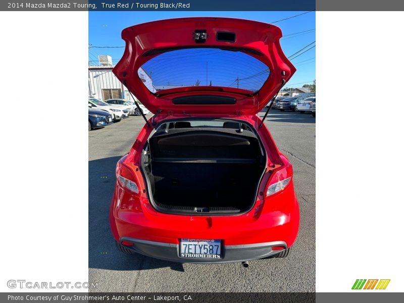 True Red / Touring Black/Red 2014 Mazda Mazda2 Touring