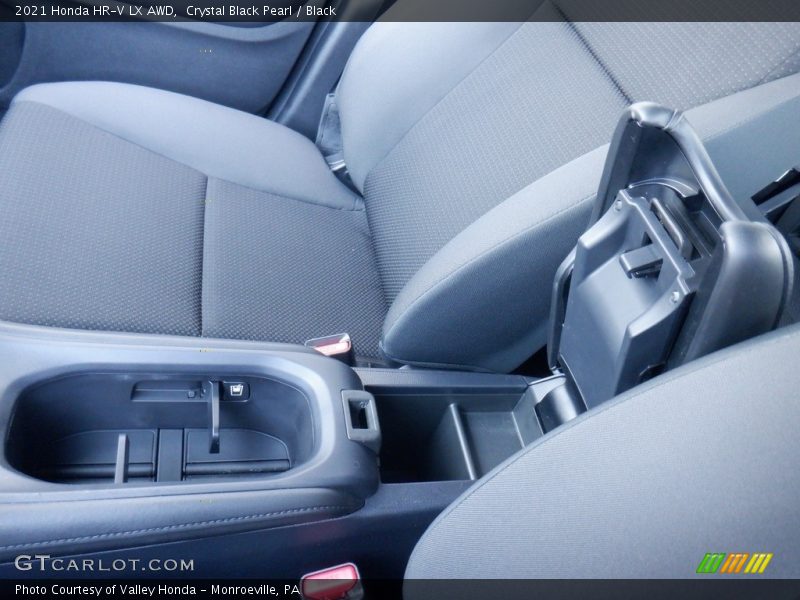 Crystal Black Pearl / Black 2021 Honda HR-V LX AWD