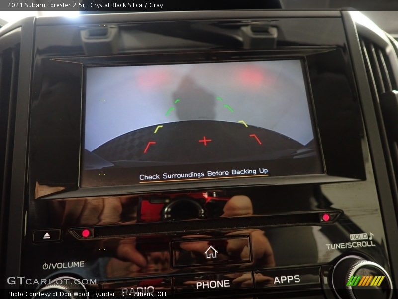 Crystal Black Silica / Gray 2021 Subaru Forester 2.5i