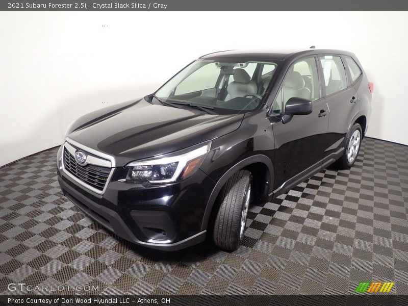 Crystal Black Silica / Gray 2021 Subaru Forester 2.5i