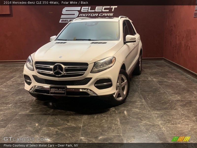 Polar White / Black 2016 Mercedes-Benz GLE 350 4Matic