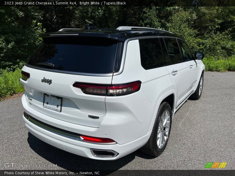 Bright White / Tupelo/Black 2023 Jeep Grand Cherokee L Summit 4x4