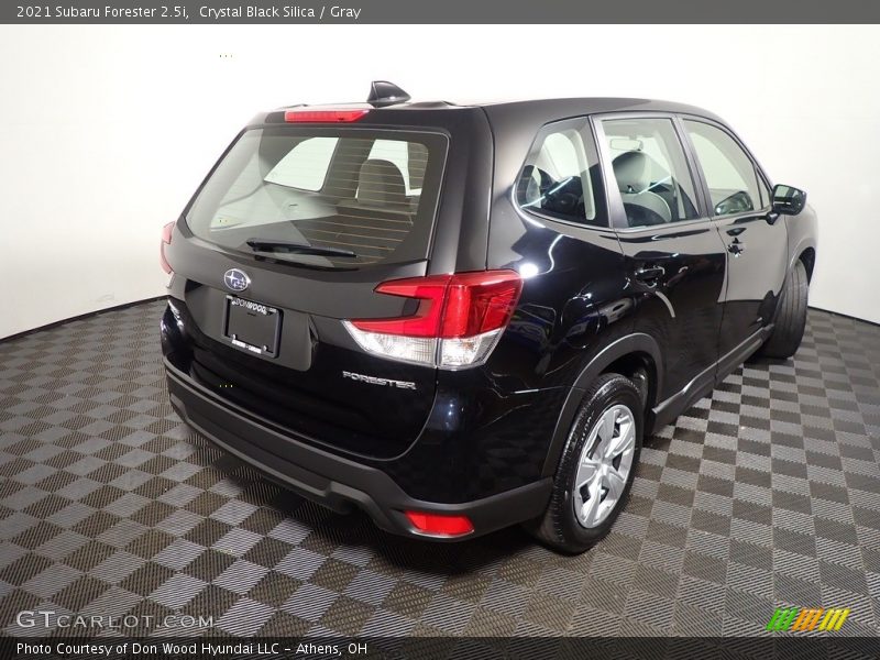 Crystal Black Silica / Gray 2021 Subaru Forester 2.5i