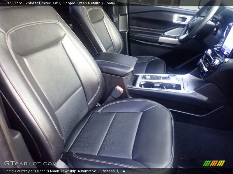 Forged Green Metallic / Ebony 2023 Ford Explorer Limited 4WD
