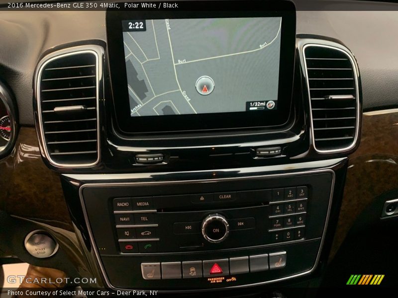 Polar White / Black 2016 Mercedes-Benz GLE 350 4Matic