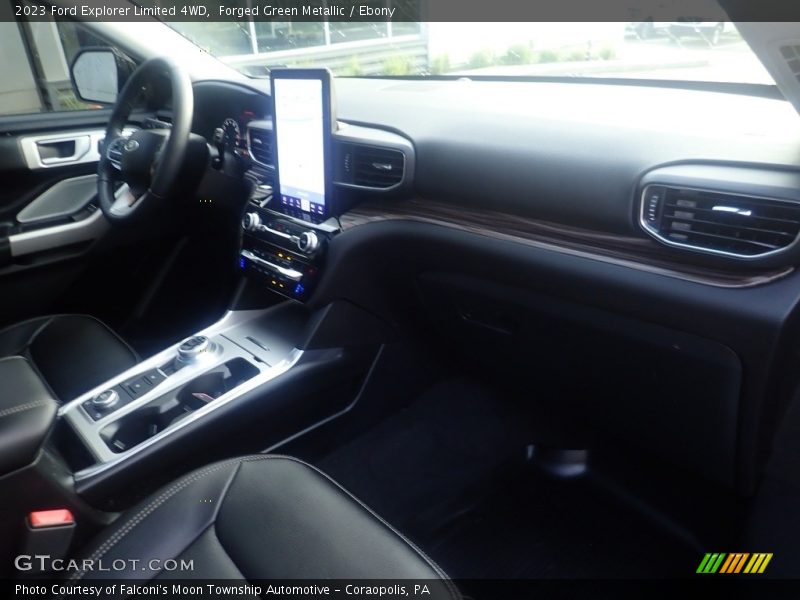 Forged Green Metallic / Ebony 2023 Ford Explorer Limited 4WD