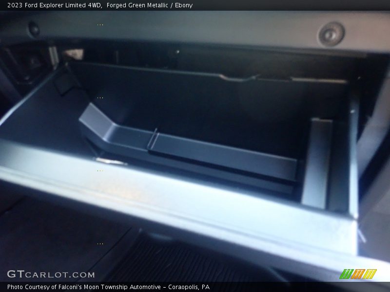 Forged Green Metallic / Ebony 2023 Ford Explorer Limited 4WD