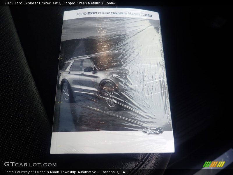 Forged Green Metallic / Ebony 2023 Ford Explorer Limited 4WD