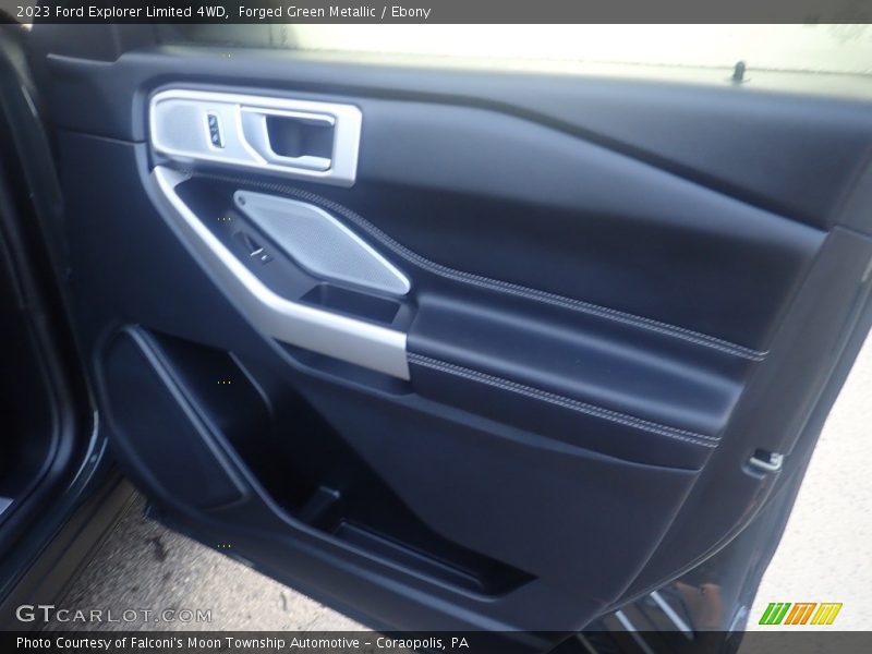 Forged Green Metallic / Ebony 2023 Ford Explorer Limited 4WD