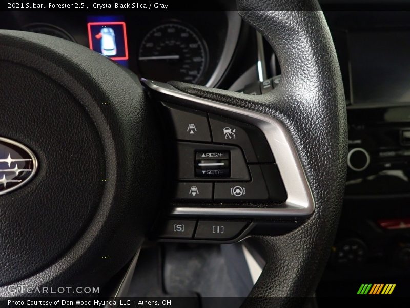 Crystal Black Silica / Gray 2021 Subaru Forester 2.5i