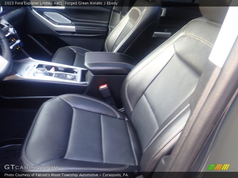 Forged Green Metallic / Ebony 2023 Ford Explorer Limited 4WD