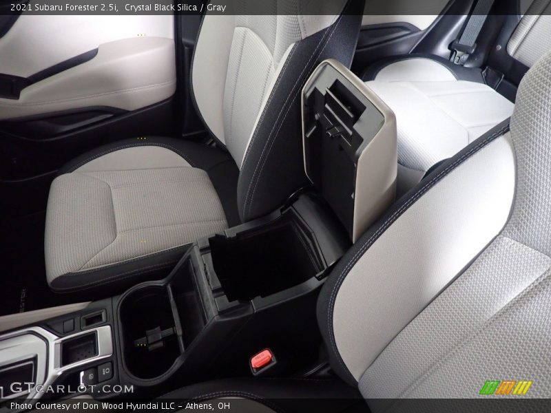 Crystal Black Silica / Gray 2021 Subaru Forester 2.5i
