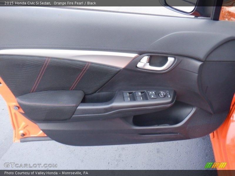 Door Panel of 2015 Civic Si Sedan