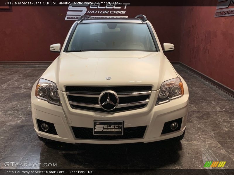 Arctic White / Almond/Black 2012 Mercedes-Benz GLK 350 4Matic