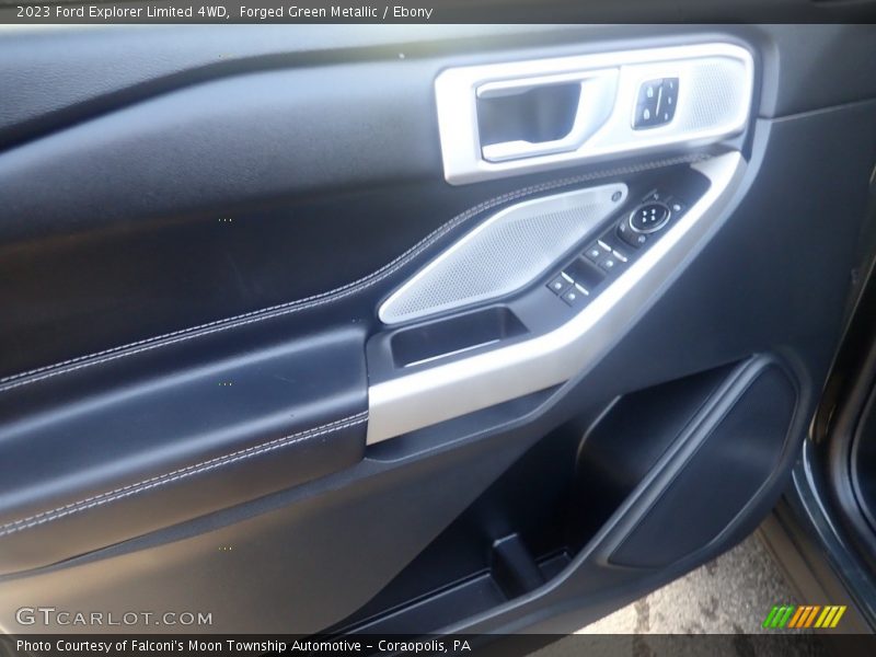Forged Green Metallic / Ebony 2023 Ford Explorer Limited 4WD