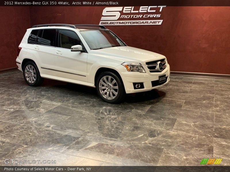 Arctic White / Almond/Black 2012 Mercedes-Benz GLK 350 4Matic